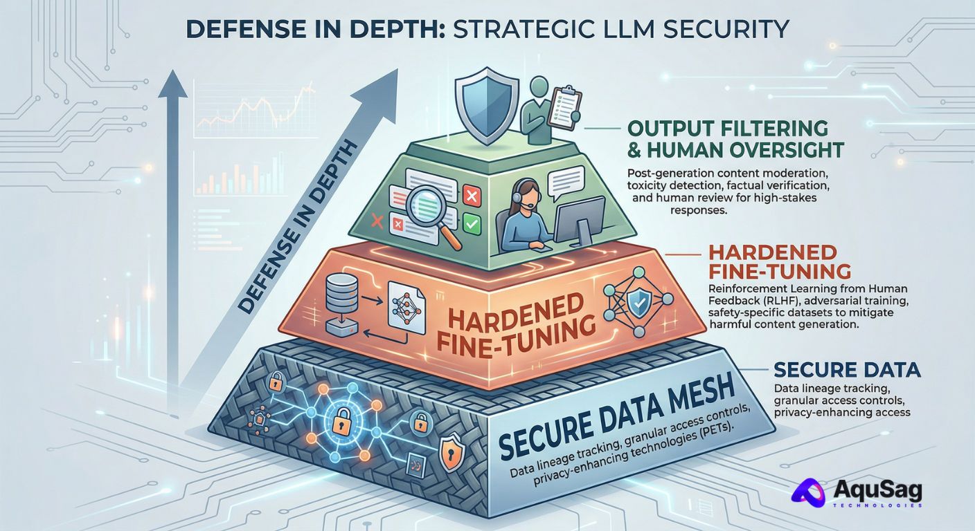 LLM Red-Teaming, AI Security 2026, Adversarial Attacks on AI, AI Governance, Generative AI Risk Management, LLM Vulnerability Assessment, AquSag Technologies